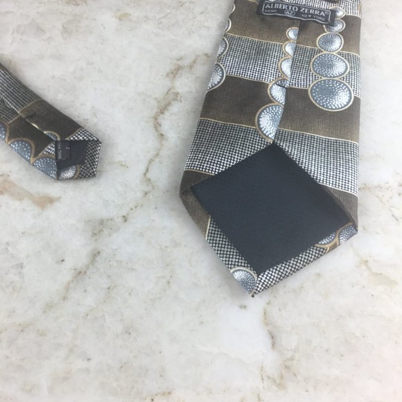 ALBERTO ZERRA SILK TIE - Picture 7 of 12